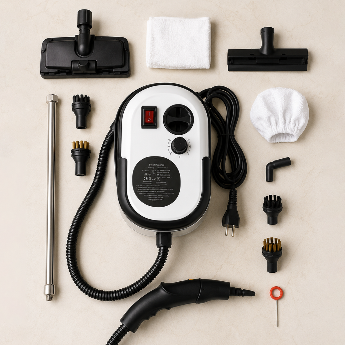 Kit completo del limpiador a vapor